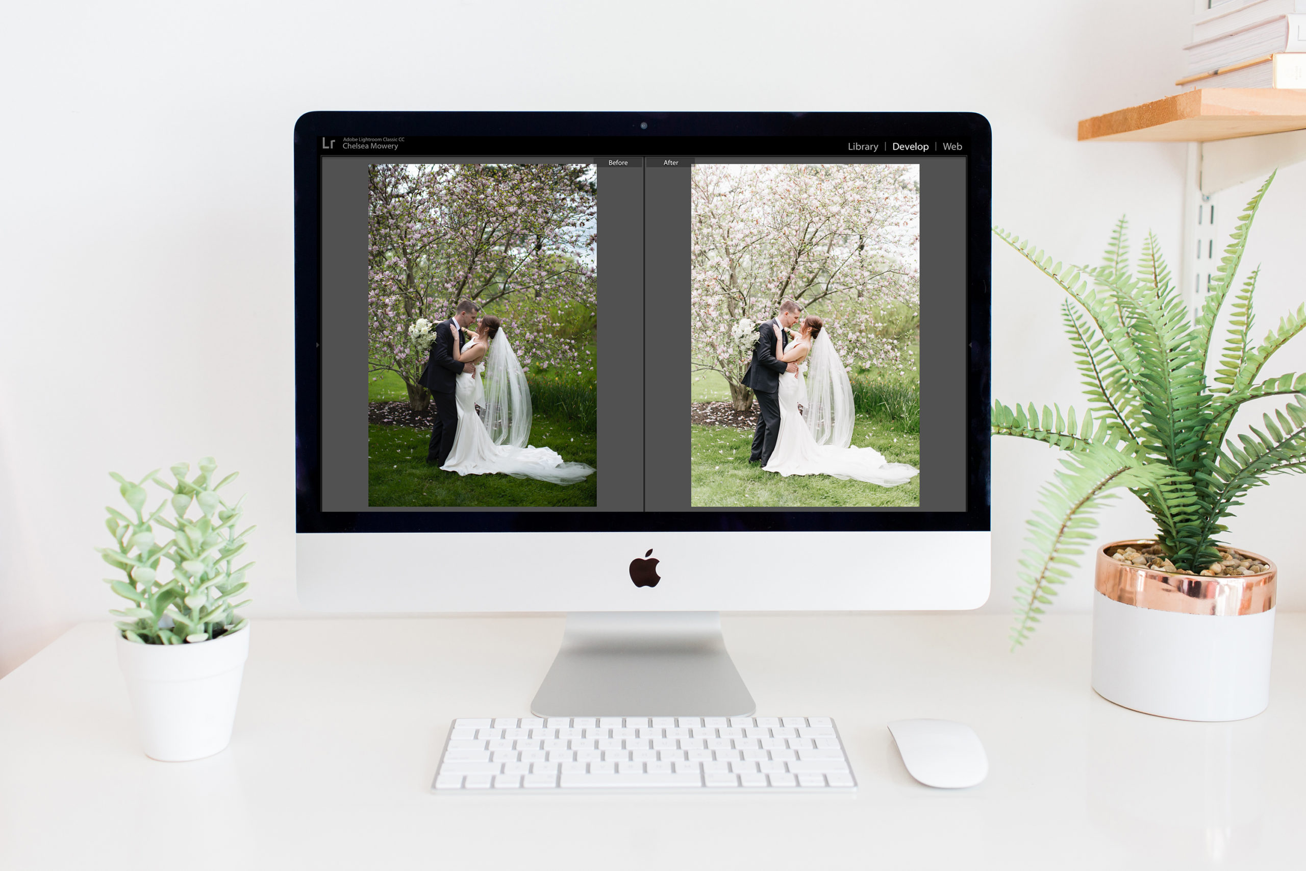 wedding photography outsourcing | Lightroom editing