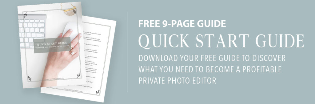 become a private photo editor | free guide