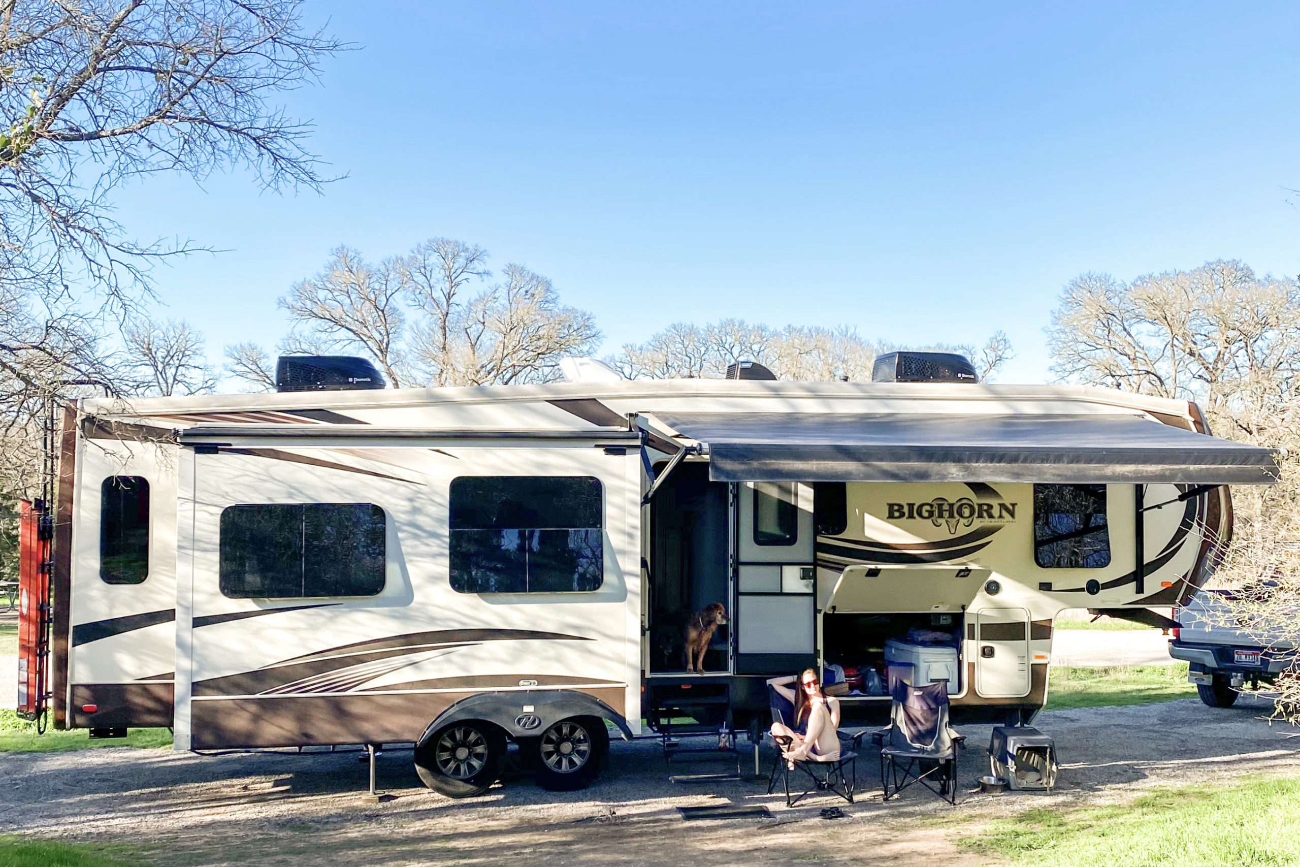 camper living | full-time RVers